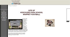 Desktop Screenshot of kosyfootball.tripod.com