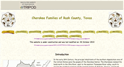 Desktop Screenshot of cherokee1838.tripod.com