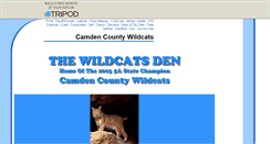 Desktop Screenshot of camdenfootball.tripod.com