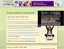 Tablet Screenshot of annisfamily.tripod.com