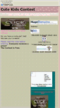 Mobile Screenshot of cutekidscontest.tripod.com