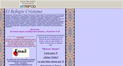 Desktop Screenshot of elrefugiocristiano.mx.tripod.com