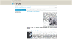 Desktop Screenshot of diseasealzheimers.tripod.com