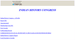Desktop Screenshot of historycongress3.tripod.com
