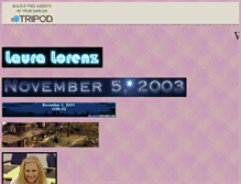 Tablet Screenshot of llorenz331.tripod.com