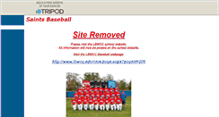 Desktop Screenshot of lbwccbaseball.tripod.com