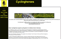 Desktop Screenshot of cyclingheroes.tripod.com