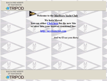 Tablet Screenshot of marlboroyachtclub.tripod.com