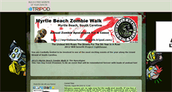 Desktop Screenshot of myrtlebeachzombiewalk.tripod.com