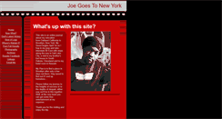 Desktop Screenshot of joegoestonewyork.tripod.com