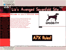 Tablet Screenshot of lizsa7xsite.tripod.com