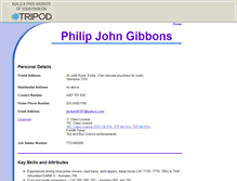 Tablet Screenshot of pjgibbons.tripod.com