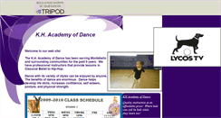 Desktop Screenshot of patrondance.tripod.com