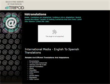 Tablet Screenshot of hbtranslations.tripod.com