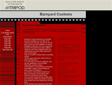 Tablet Screenshot of barnyard-customs.tripod.com