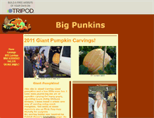 Tablet Screenshot of bigpunkins.tripod.com