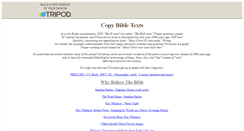 Desktop Screenshot of copybibletexts.tripod.com
