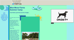 Desktop Screenshot of bluemoonfarmssummercamp.tripod.com