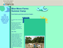 Tablet Screenshot of bluemoonfarmssummercamp.tripod.com