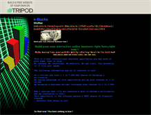 Tablet Screenshot of e-bucks.tripod.com