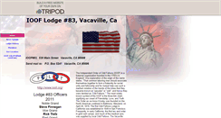 Desktop Screenshot of ioof83vacaville.tripod.com
