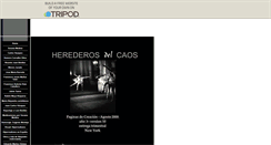 Desktop Screenshot of herederosdelcaos10.tripod.com
