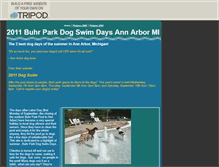Tablet Screenshot of buhrparkdogswim.tripod.com