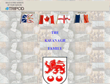Tablet Screenshot of cyrilkavanagh.tripod.com