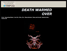 Tablet Screenshot of deathwarmedover.tripod.com