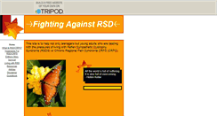 Desktop Screenshot of fightingagainstrsd.tripod.com
