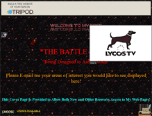 Tablet Screenshot of lonefox.tripod.com