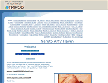 Tablet Screenshot of narutohaven.tripod.com