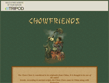 Tablet Screenshot of chowfriends.tripod.com