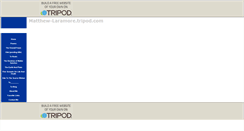 Desktop Screenshot of matthew-laramore.tripod.com