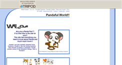 Desktop Screenshot of icepanda.tripod.com