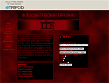 Tablet Screenshot of juggaloterrornetwork.tripod.com