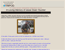 Tablet Screenshot of jesseyounker.tripod.com