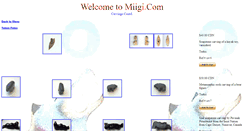 Desktop Screenshot of miigicarvings.tripod.com