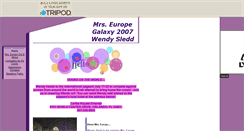 Desktop Screenshot of mrseurope2007.tripod.com