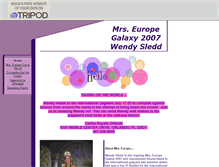 Tablet Screenshot of mrseurope2007.tripod.com
