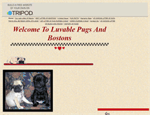 Tablet Screenshot of luvablepugs3.tripod.com