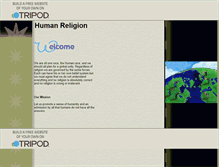 Tablet Screenshot of humanreligion.tripod.com