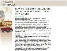 Tablet Screenshot of contractsandjobs.tripod.com