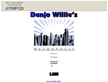 Tablet Screenshot of banjowillie.tripod.com