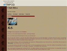 Tablet Screenshot of clubdiiva.tripod.com