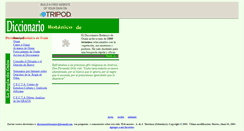 Desktop Screenshot of diccionariobotanico.ve.tripod.com