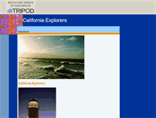 Tablet Screenshot of californiaexplorers.tripod.com