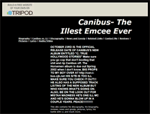 Tablet Screenshot of canibusfan4life.tripod.com