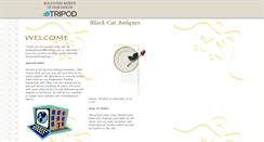 Desktop Screenshot of black-cat-antiques.tripod.com