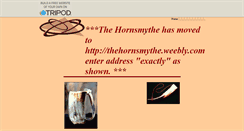 Desktop Screenshot of hornsmythe.tripod.com